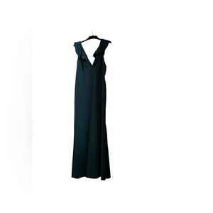 Jump Apparel Long Sleeveless Formal Dress XXL Glam Party Green NWT